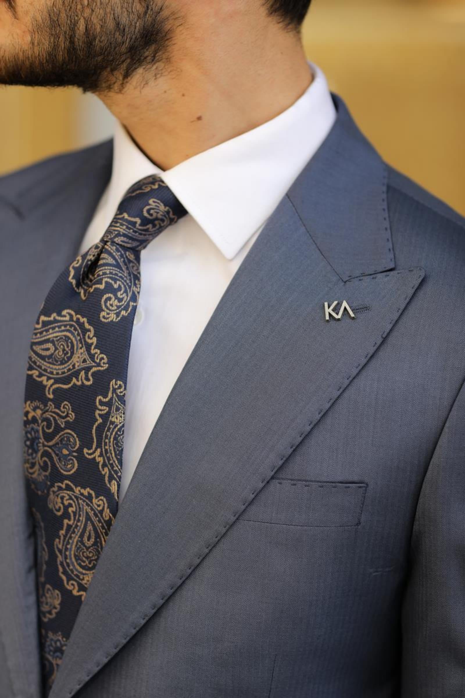 Slim Fit Erkek Ceket-KAV5022W