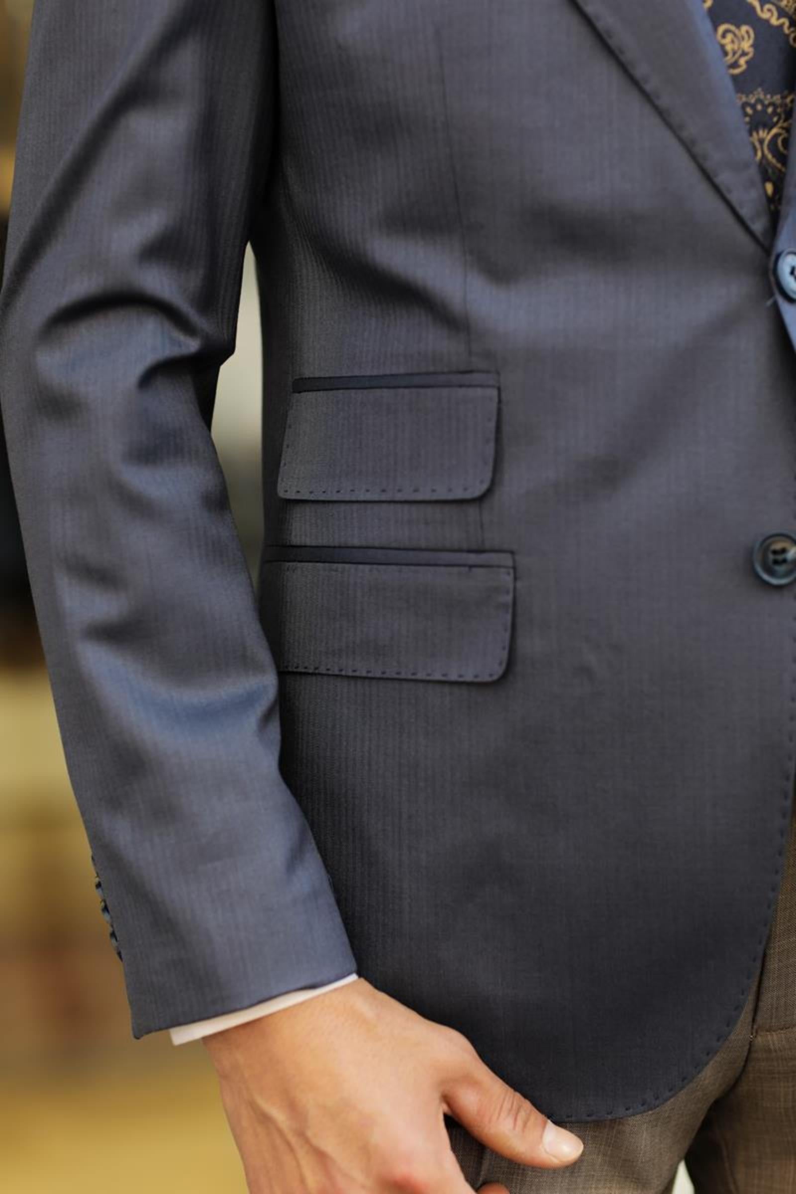 Slim Fit Erkek Ceket-KAV5022W