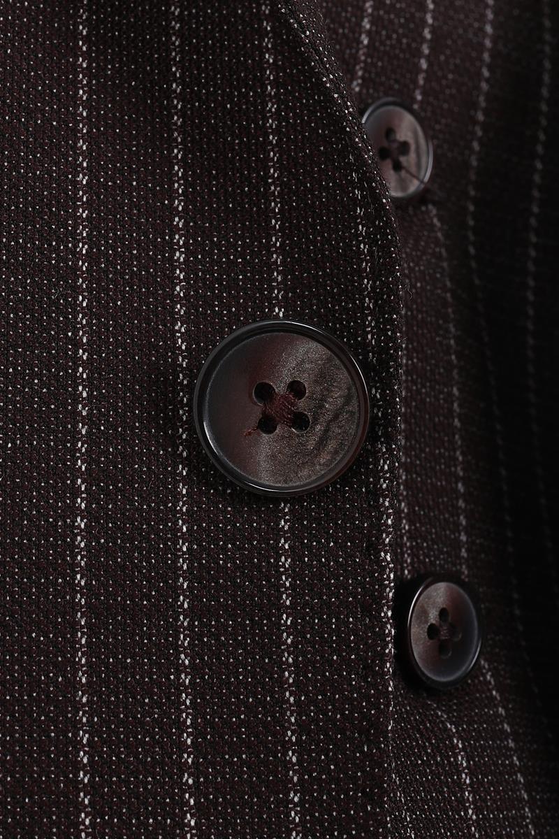 Slim Fit Viskon Karışımlı Yelekli Erkek Takım Elbise - Dört Mevsim-KAW1022S