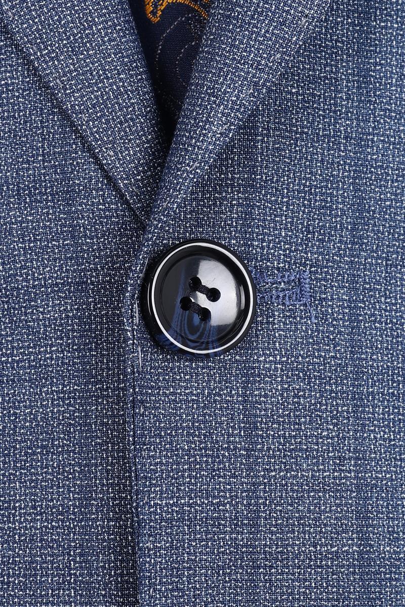 Kırlangıç Yaka İki Düğmeli Erkek Takım Elbise-KAX1370S