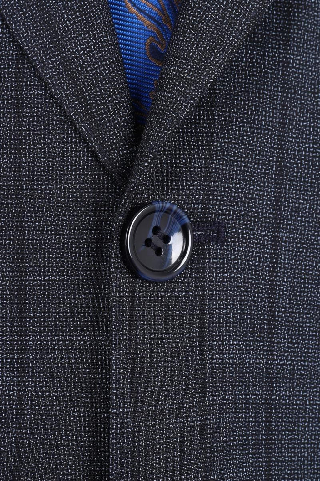 Kırlangıç Yaka İki Düğmeli Erkek Takım Elbise-KAX1370S