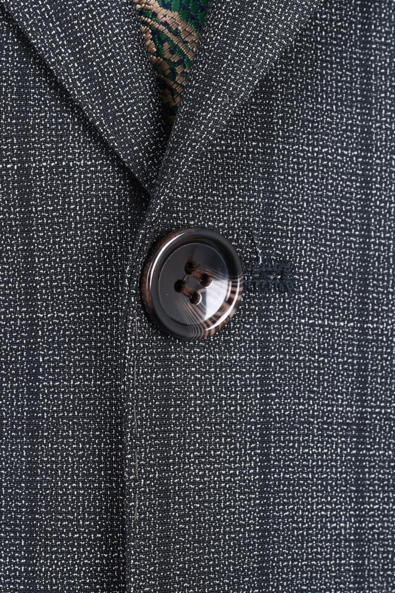 Kırlangıç Yaka İki Düğmeli Erkek Takım Elbise-KAX1370S