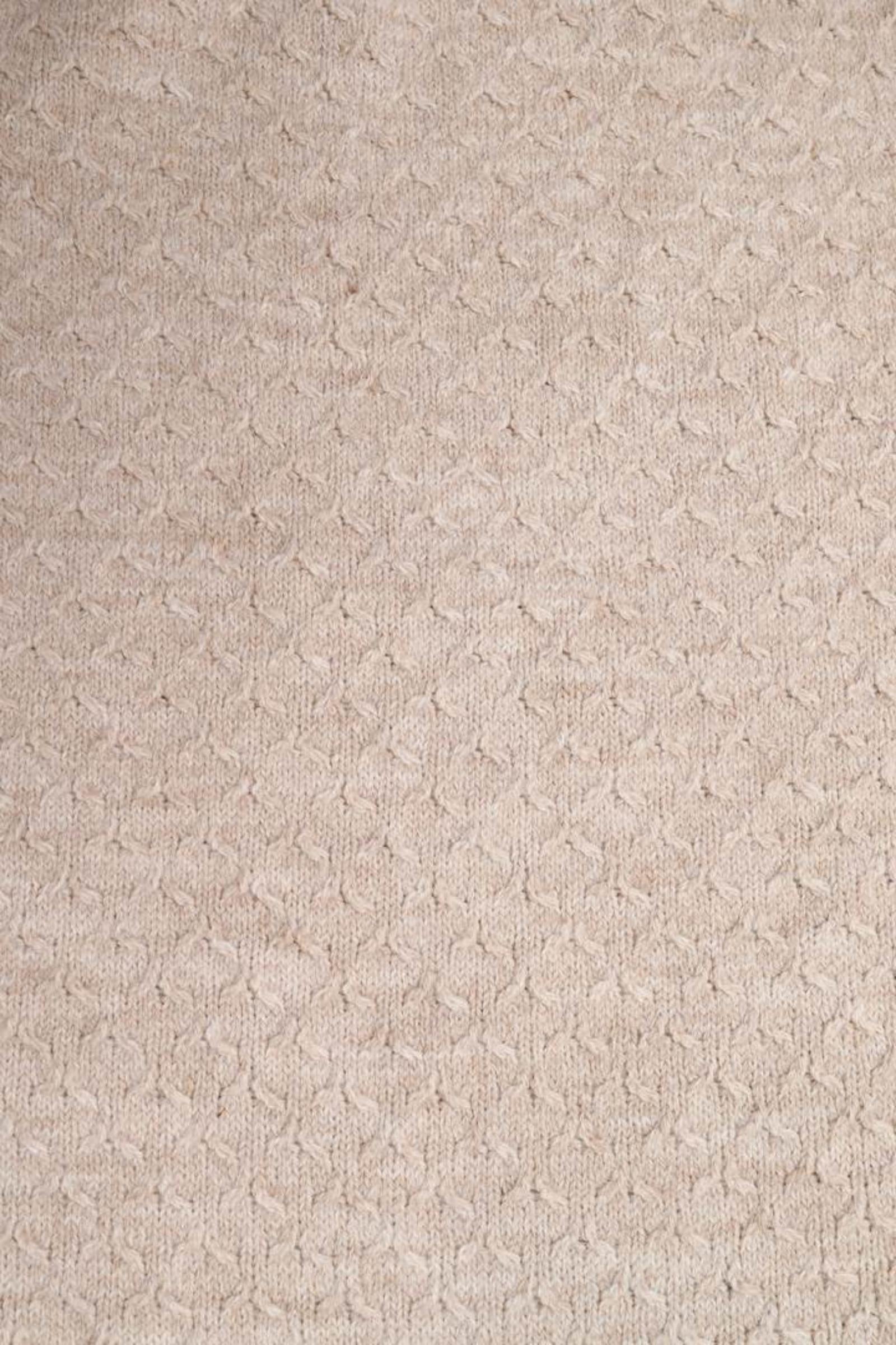 Tam Balıkçı Yaka Erkek Pamuklu Kazak-KAW6903W