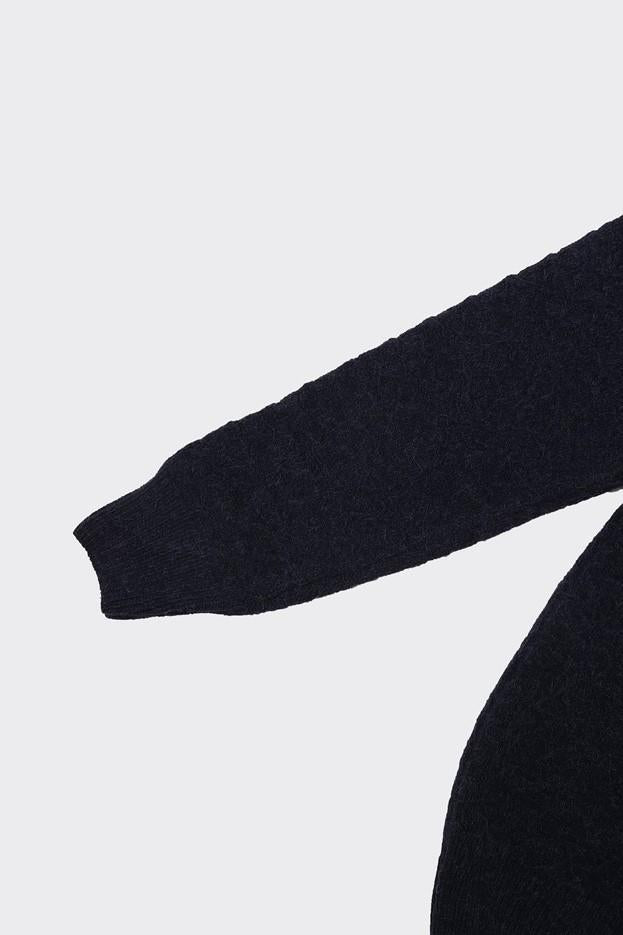 Tam Balıkçı Yaka Erkek Pamuklu Kazak-KAW6903W