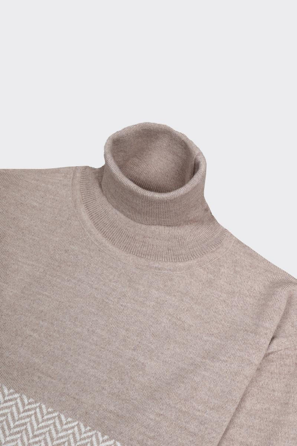 Erkek Tam Balıkçı Triko