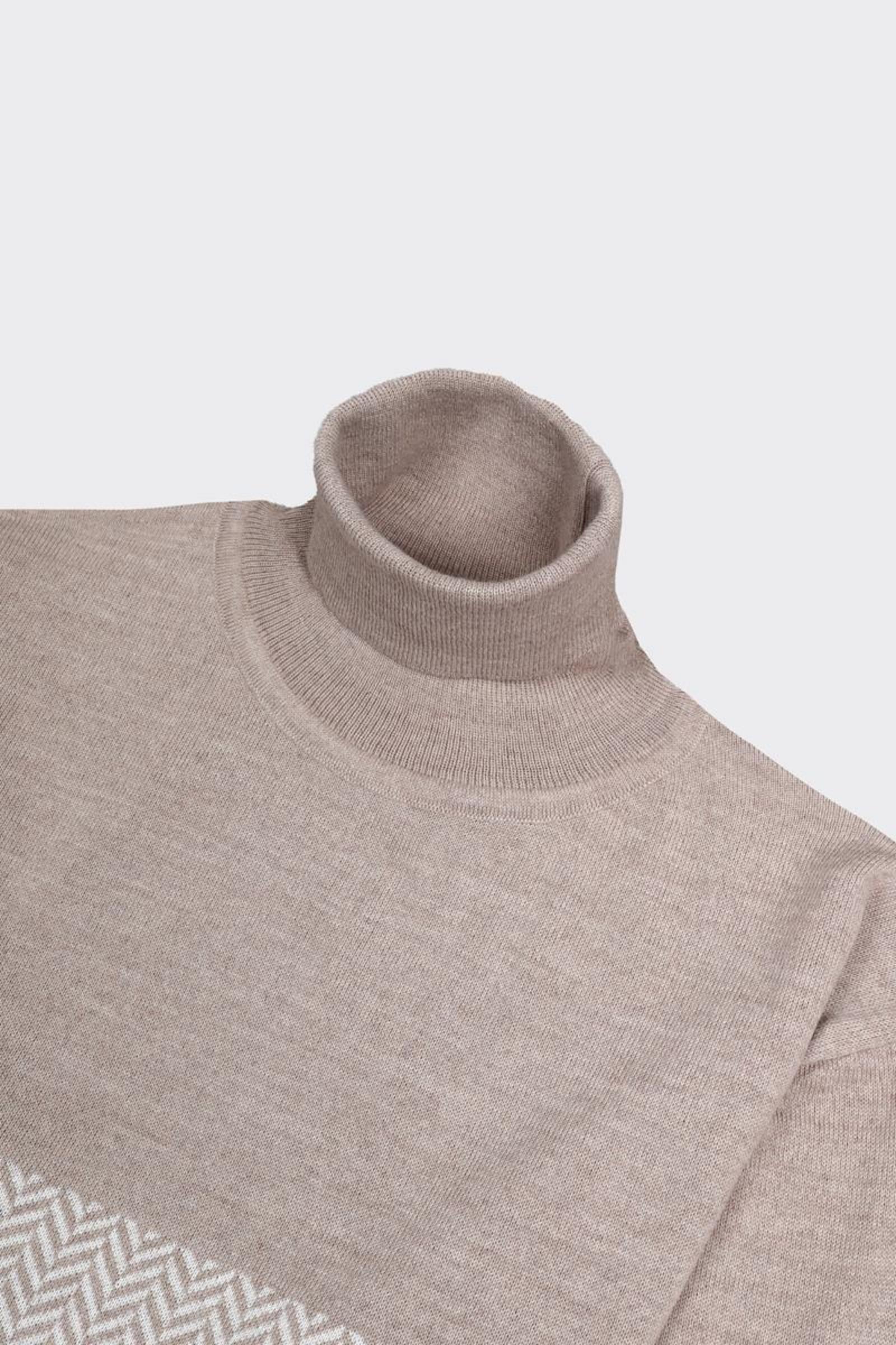 Erkek Tam Balıkçı Triko