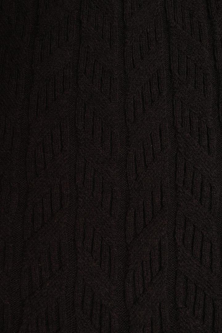 Klasik Stil Tam Balıkçı Yaka Erkek Kazak-KAW6902W