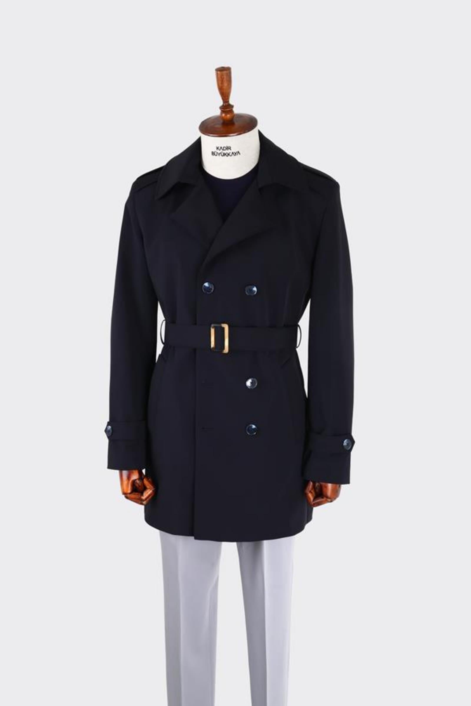 Erkek Trenç Coat-KAX9205W