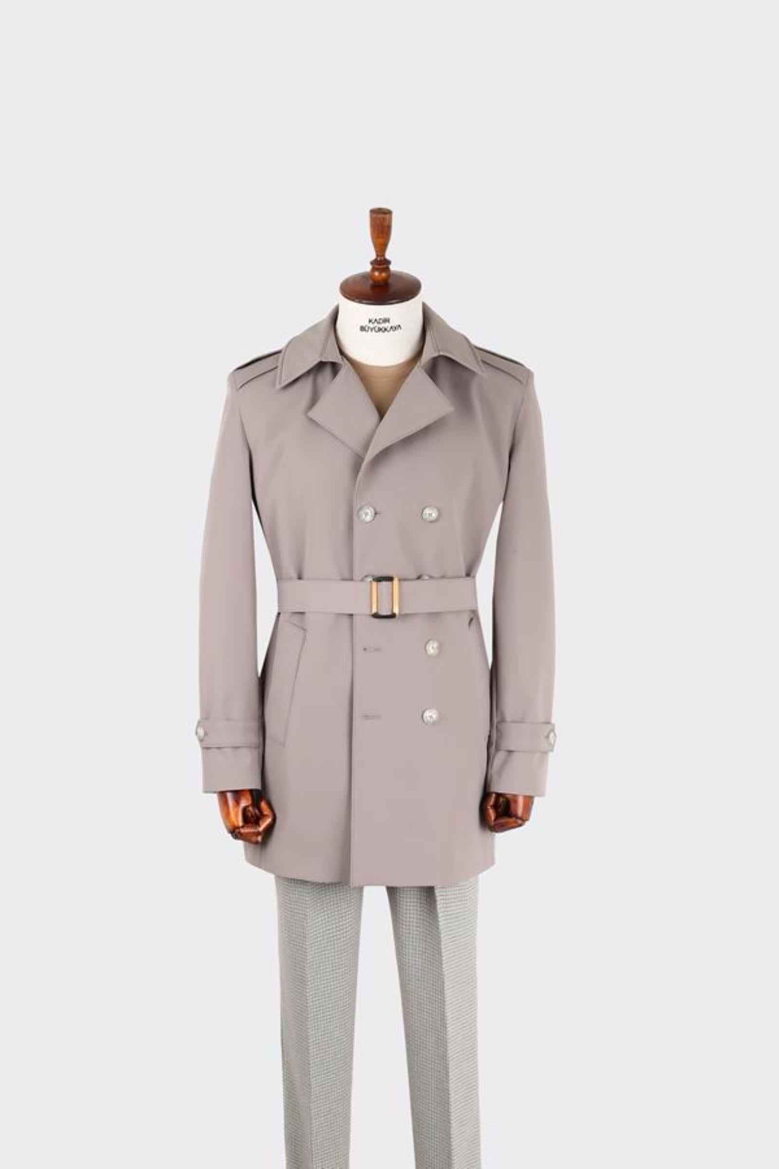 Erkek Trenç Coat-KAX9205W