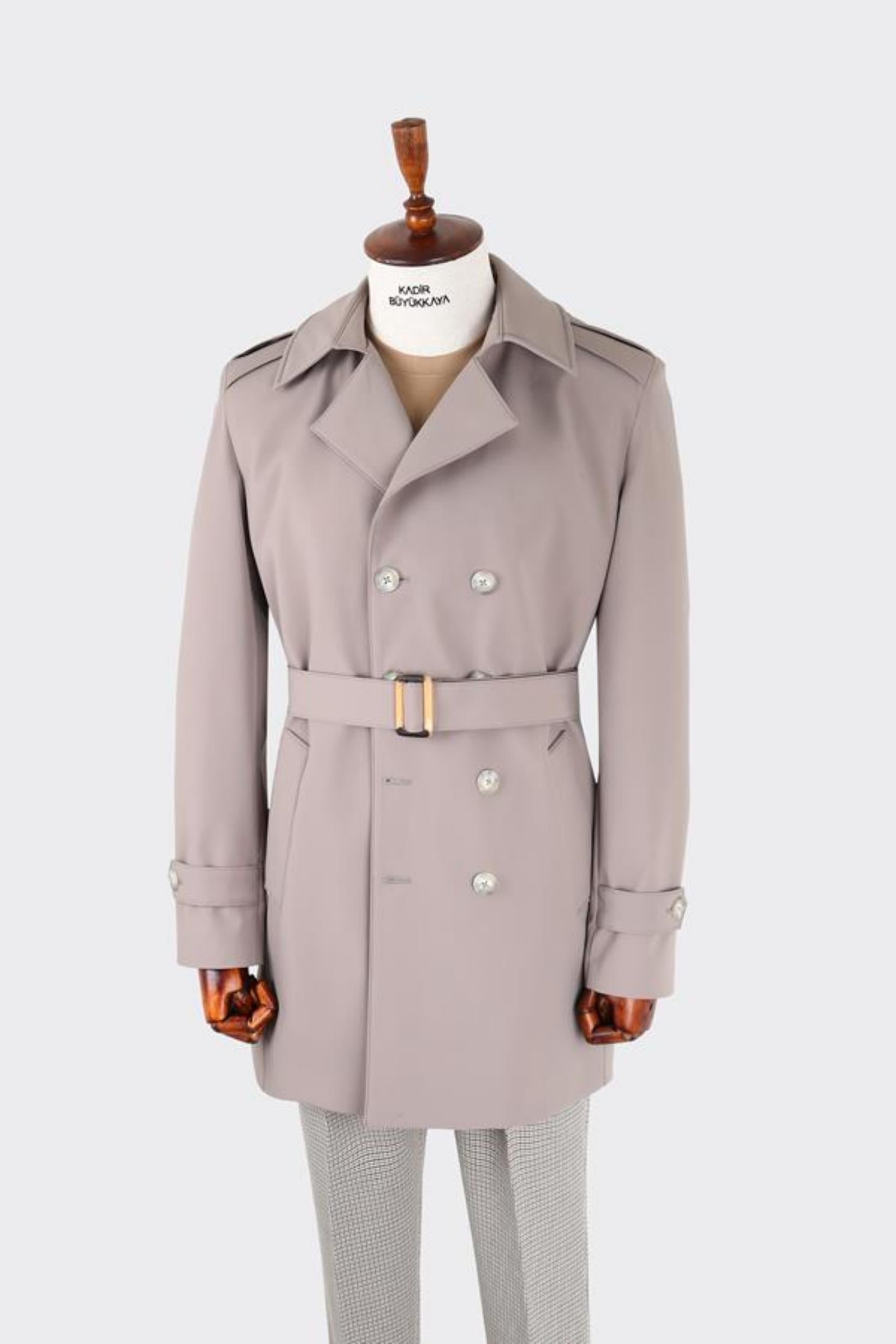 Erkek Trenç Coat-KAX9205W
