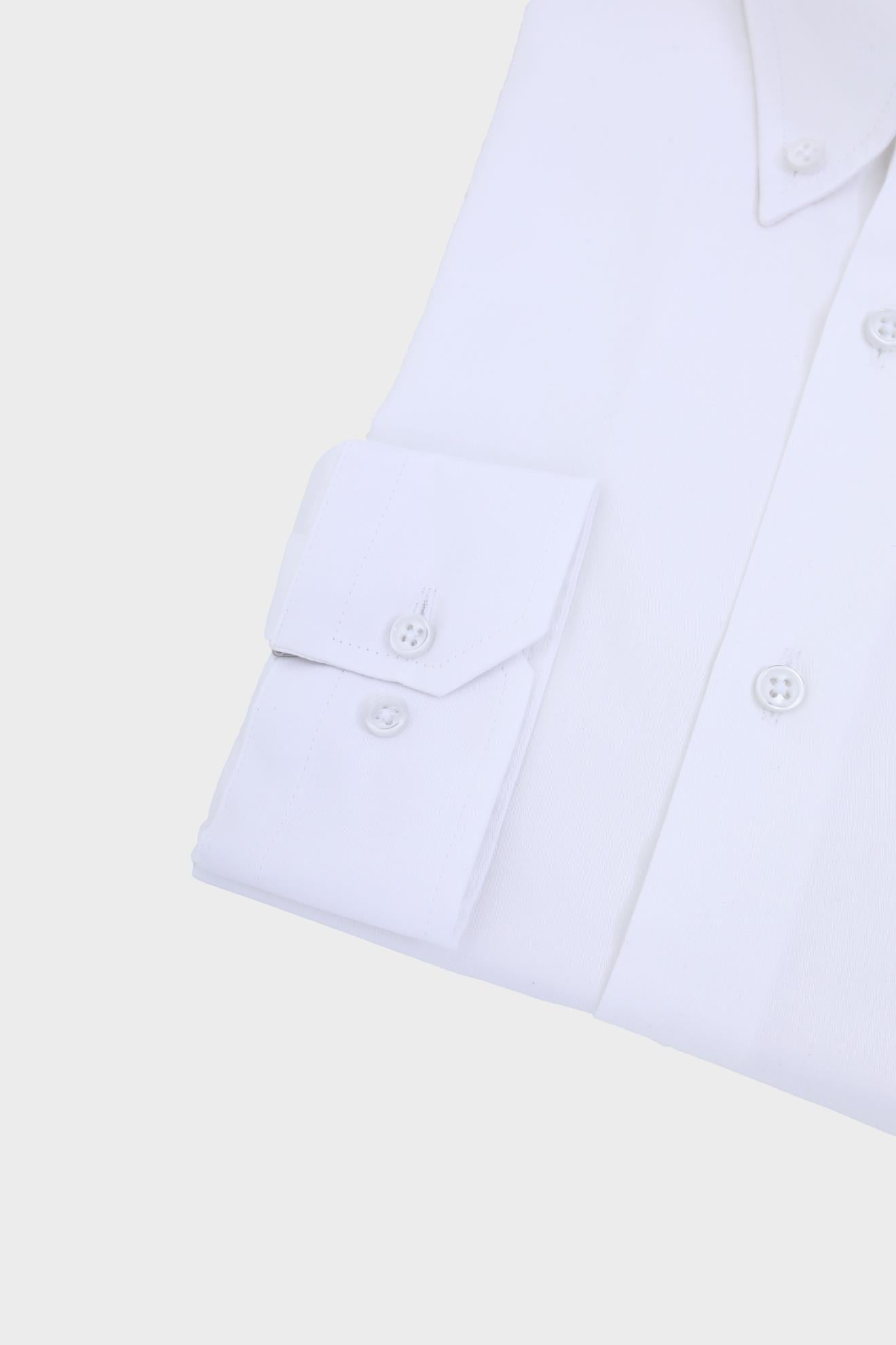 Yaka Düğmeli Erkek Gömlek-KAW4633S