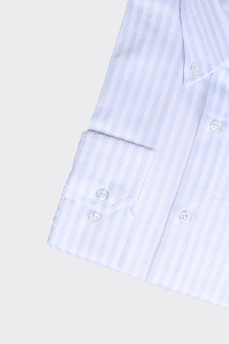 Yaka Düğmeli Erkek Gömlek-KAX4663S