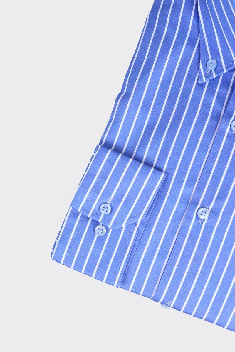 Yaka Düğmeli Gömlek Out-KAX4661S