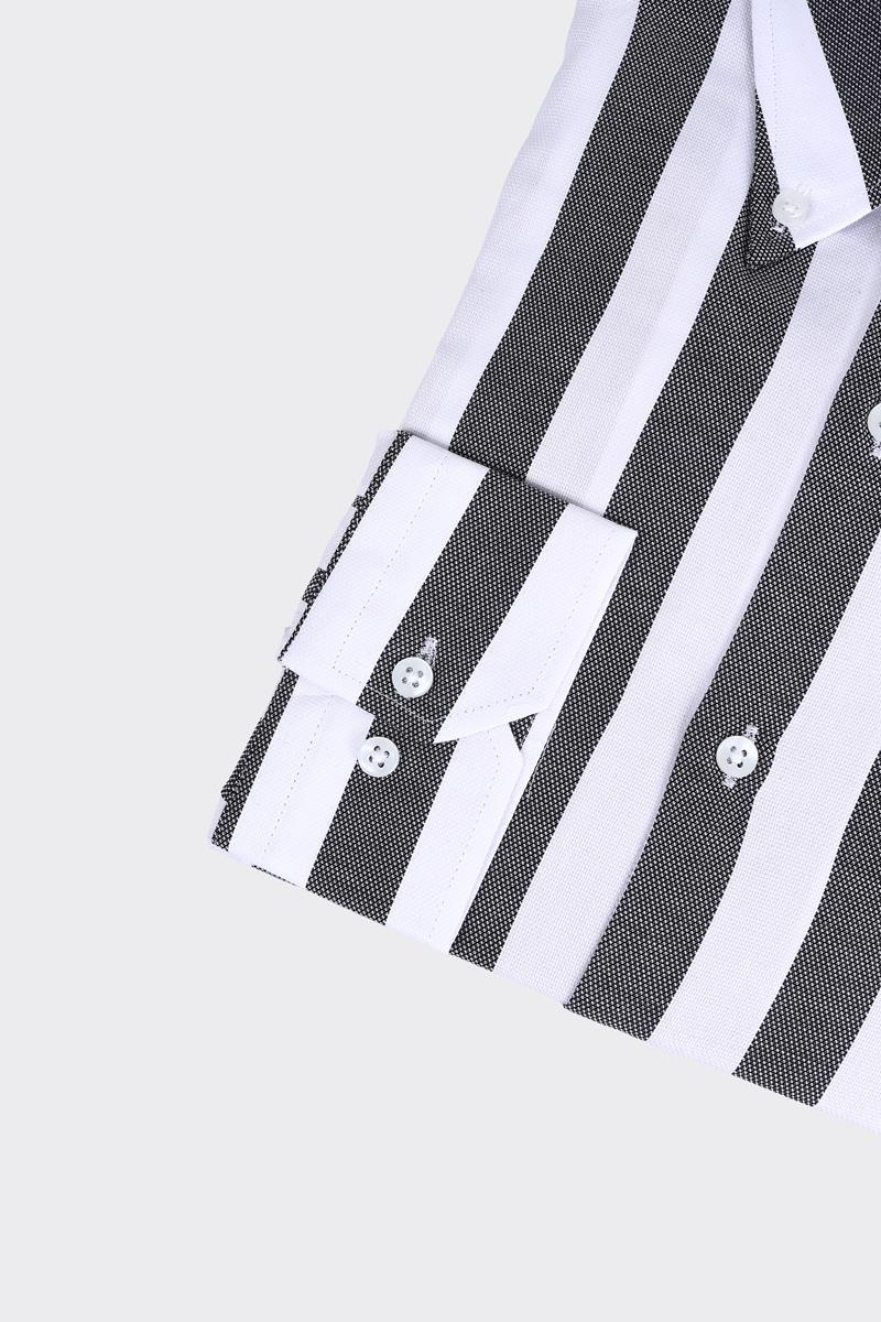 Yaka Düğmeli Gömlek Out-KAX4662S