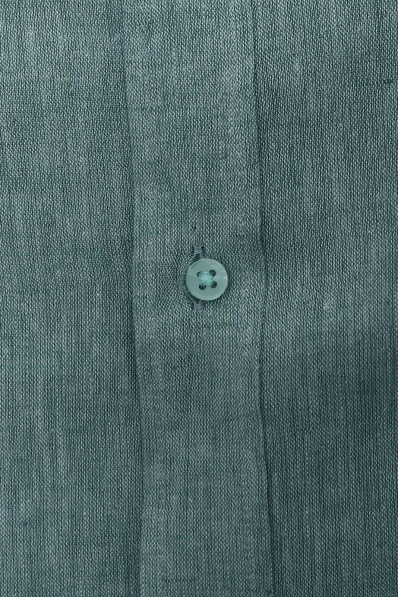 Yaka Düğmeli Erkek Gömlek-KAX4669S