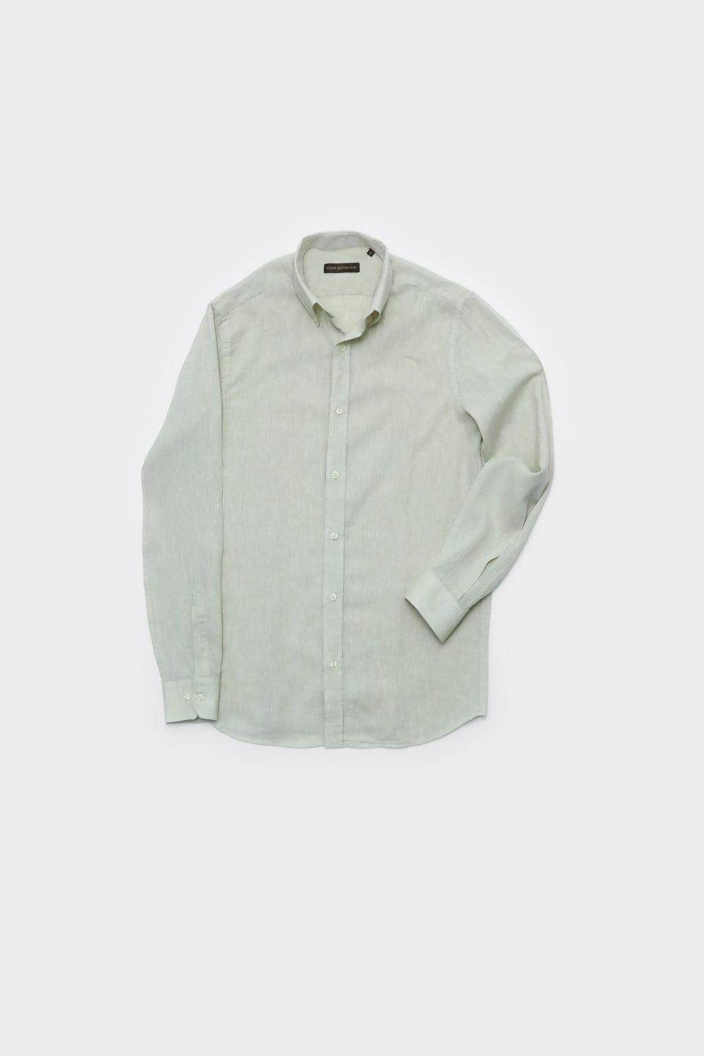 Yaka Düğmeli Erkek Gömlek-KAX4669S