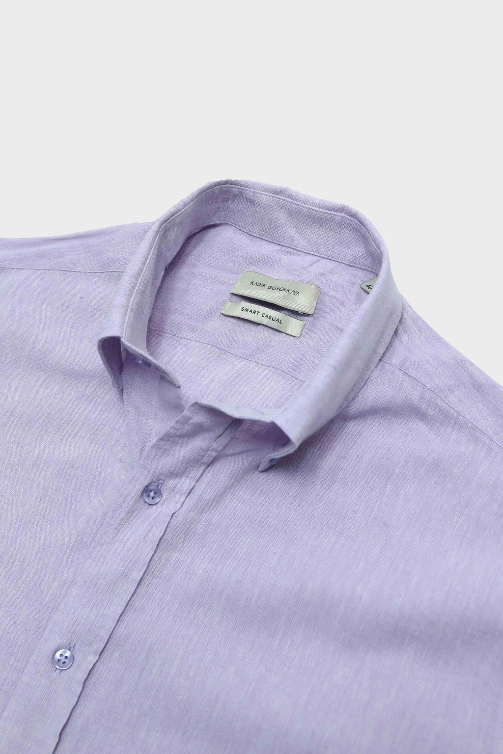 Yaka Düğmeli Erkek Gömlek-KAX4669S