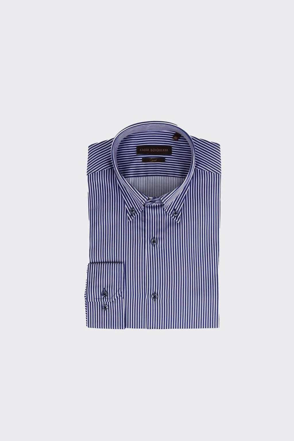Erkek Yaka Düğmeli Gömlek-KAX4660S
