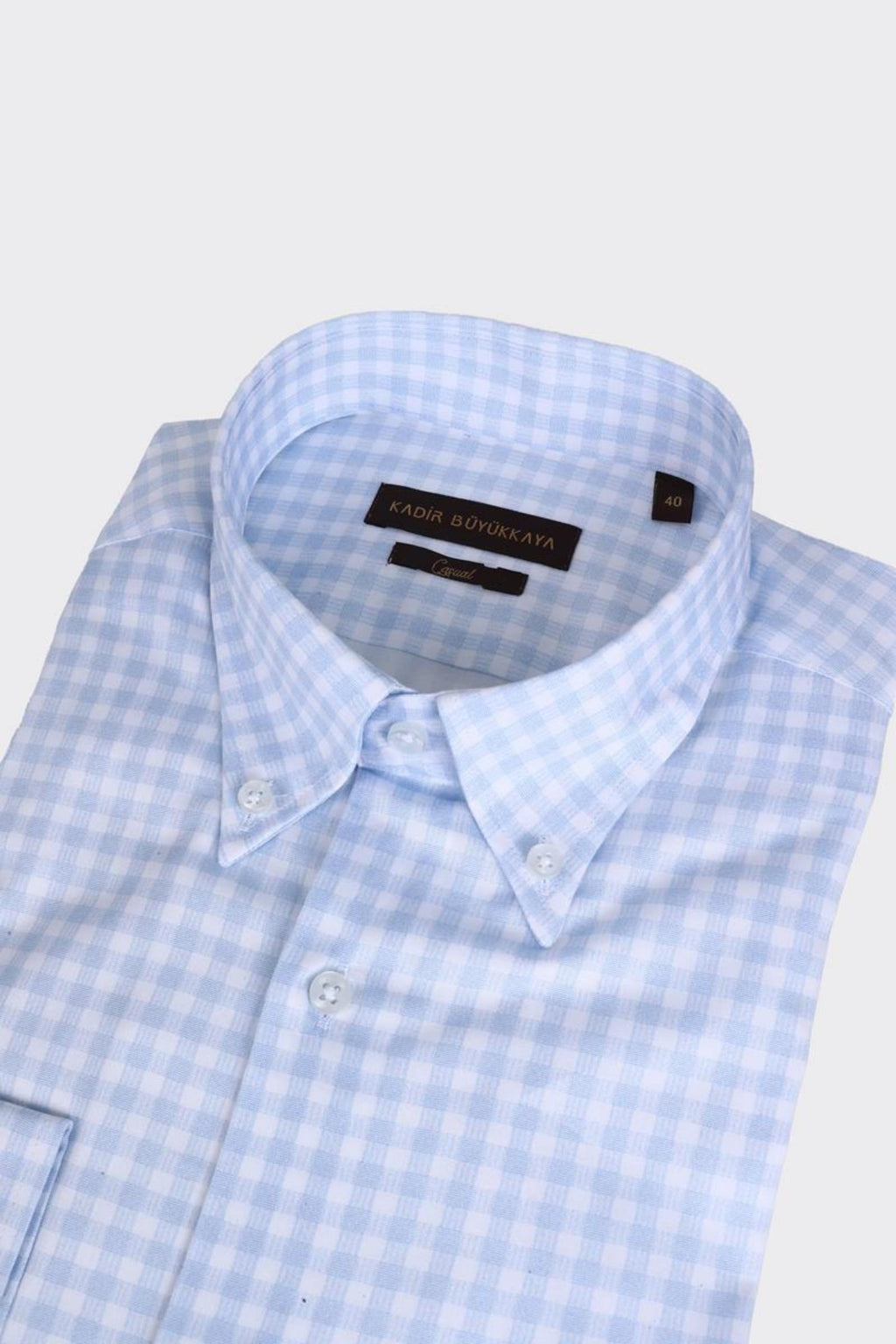 Yaka Düğmeli Gömlek Out-KAX4664S