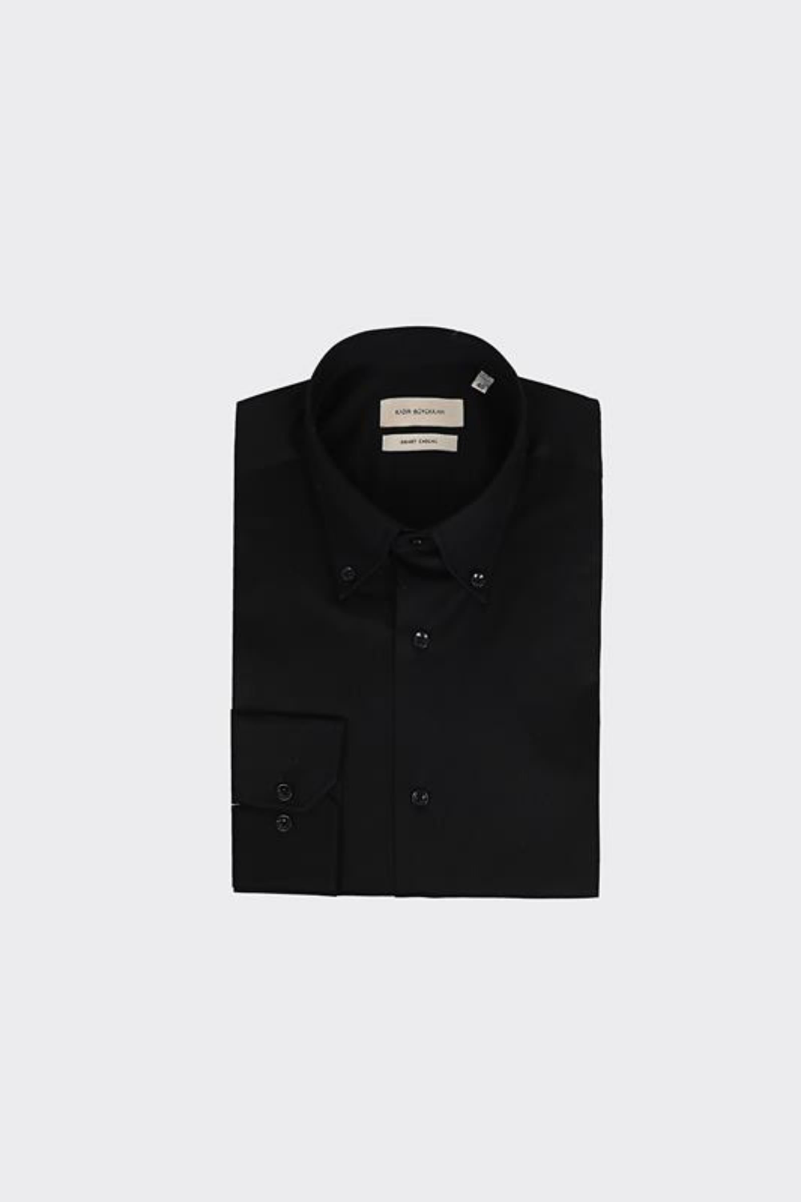 Yaka Düğmeli Gömlek-KAX4680S