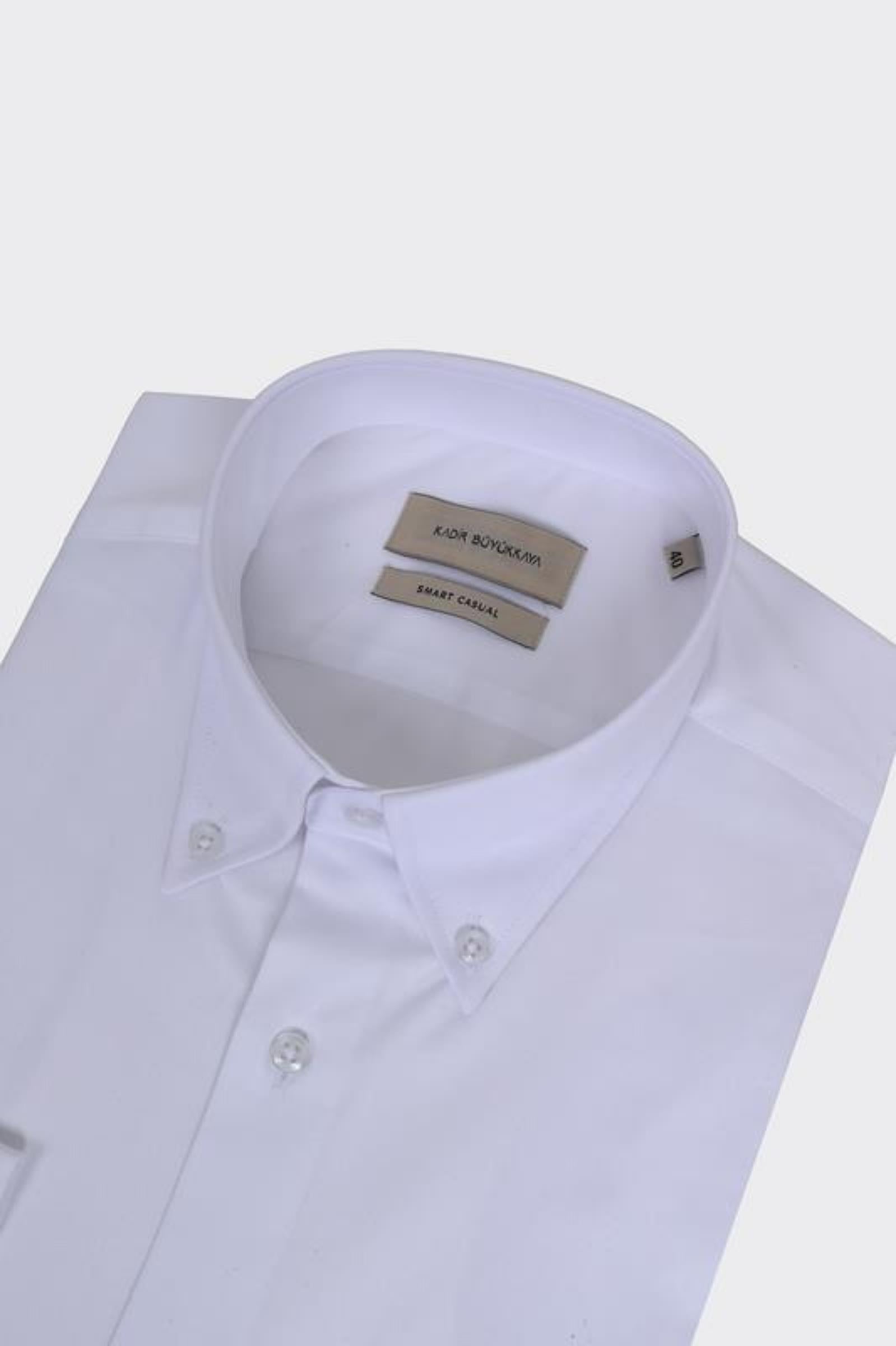 Yaka Düğmeli Gömlek-KAX4680S