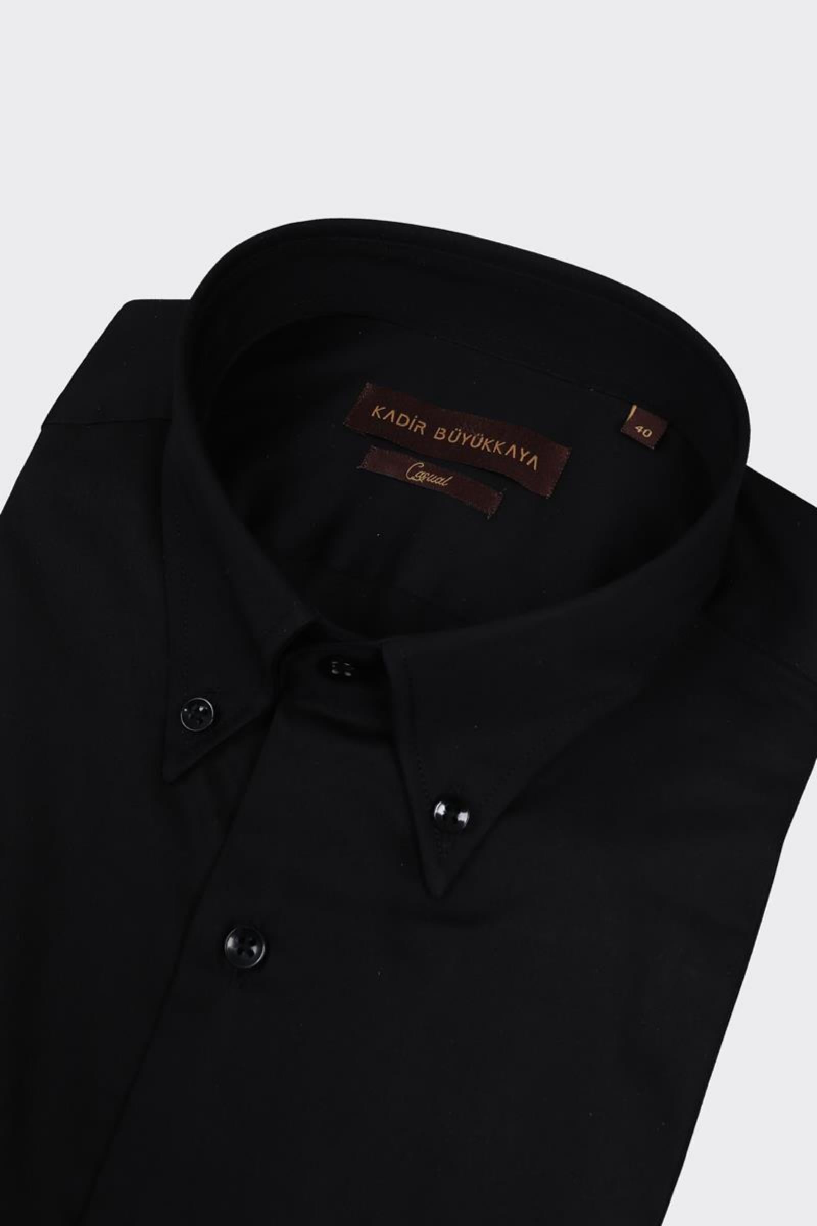 Erkek Yaka Düğmeli Gömlek-KAX4667S