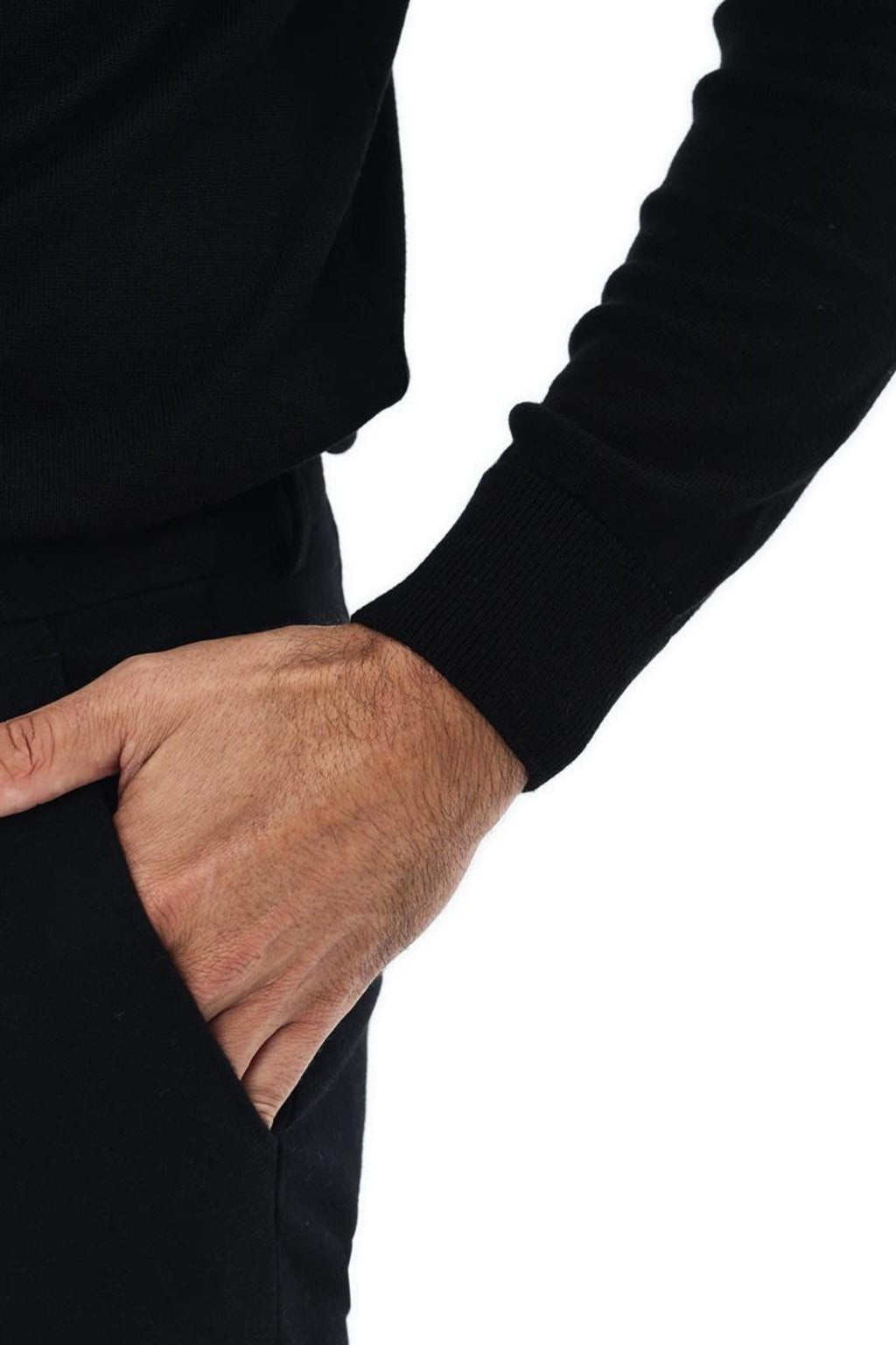 Yarım Balıkçı Triko Erkek Kazak-KAX6520W