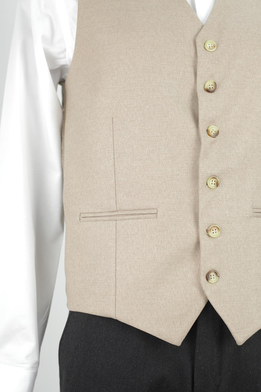 Modern ve Şık Slim Fit Viskon Erkek Yelek-KAV1600W