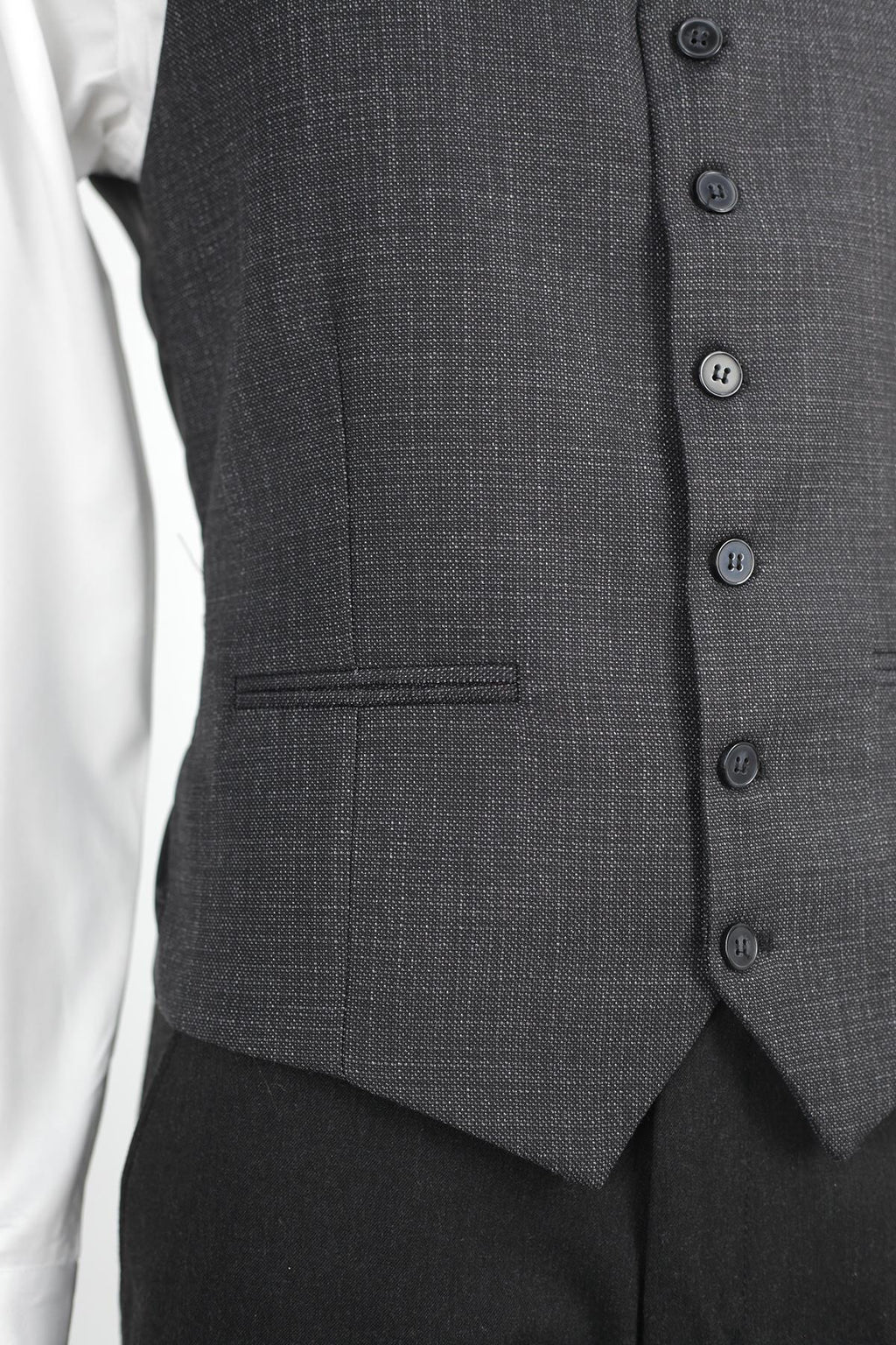 Modern ve Şık Slim Fit Viskon Erkek Yelek-KAV1600W