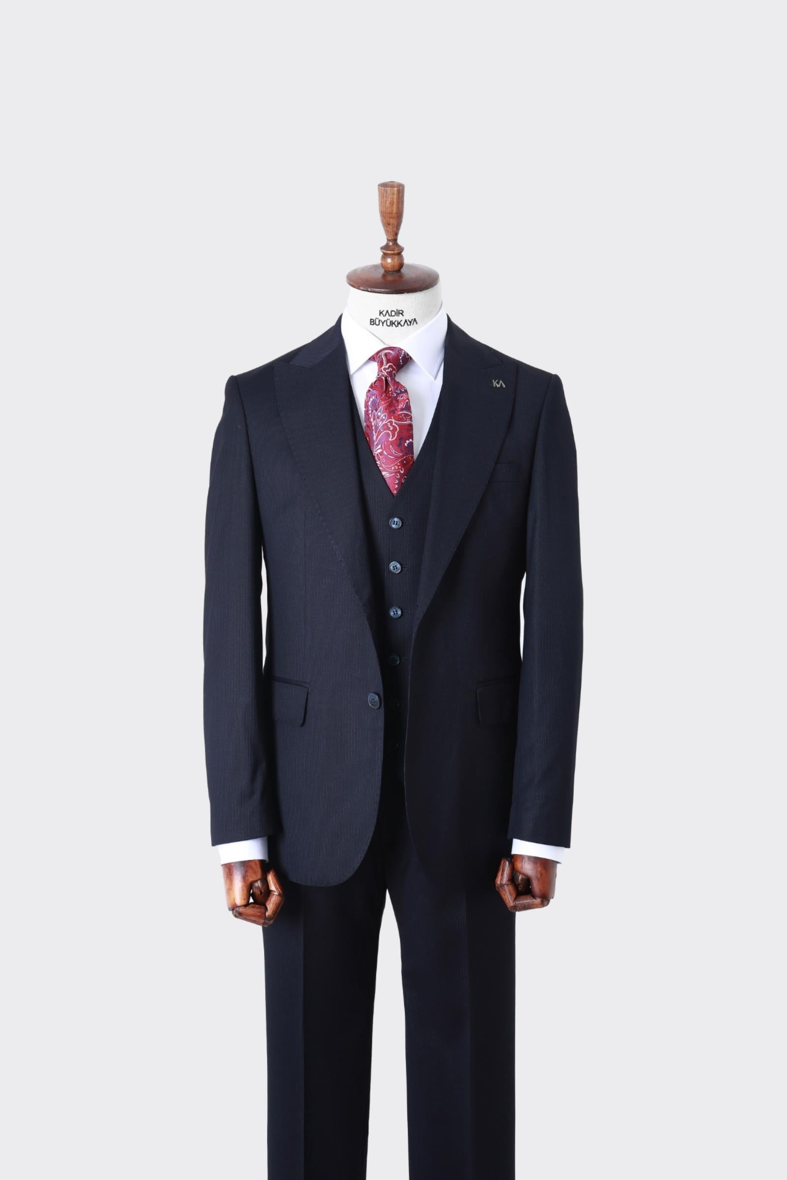 Yelekli Takım Elbise-KAW1048S