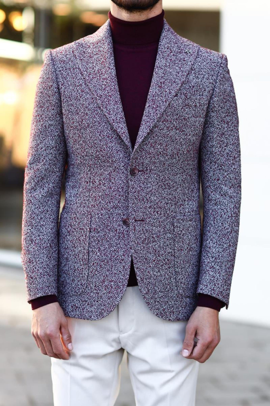 Yüksek Kaliteli Erkek Ceket-KAV5048W