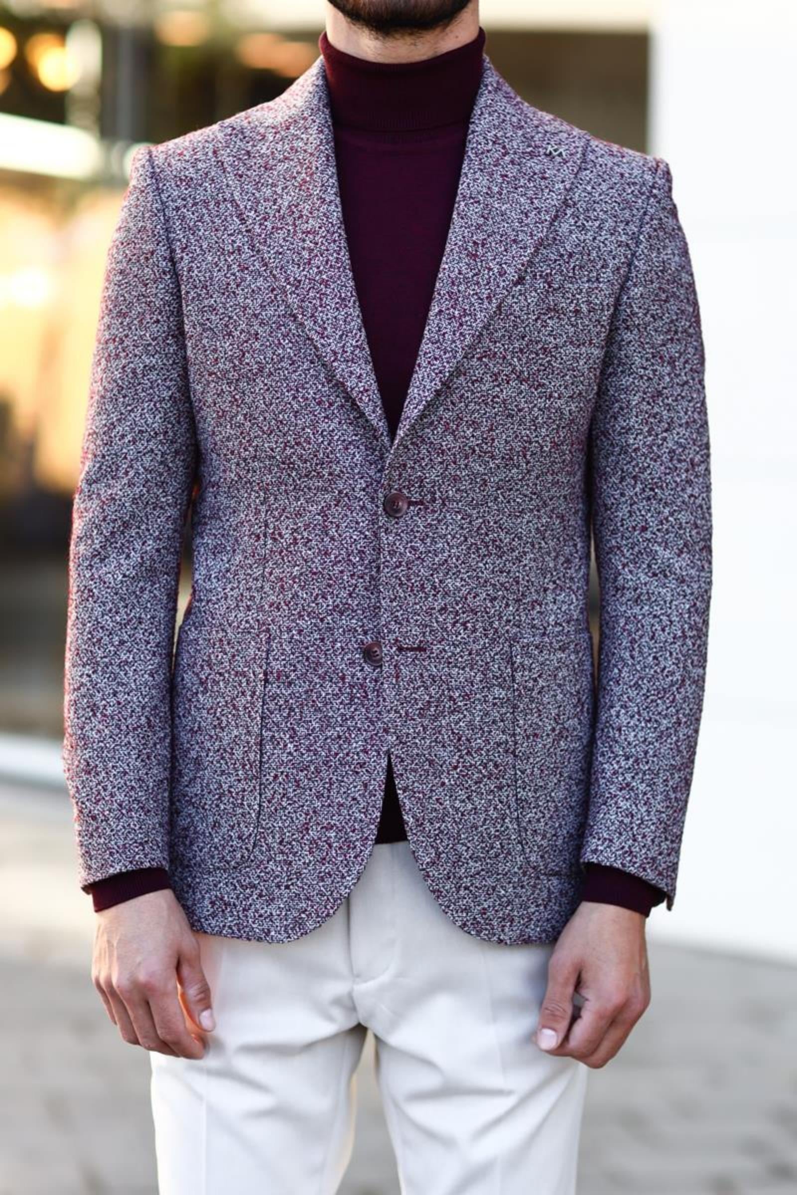 Yüksek Kaliteli Erkek Ceket-KAV5048W