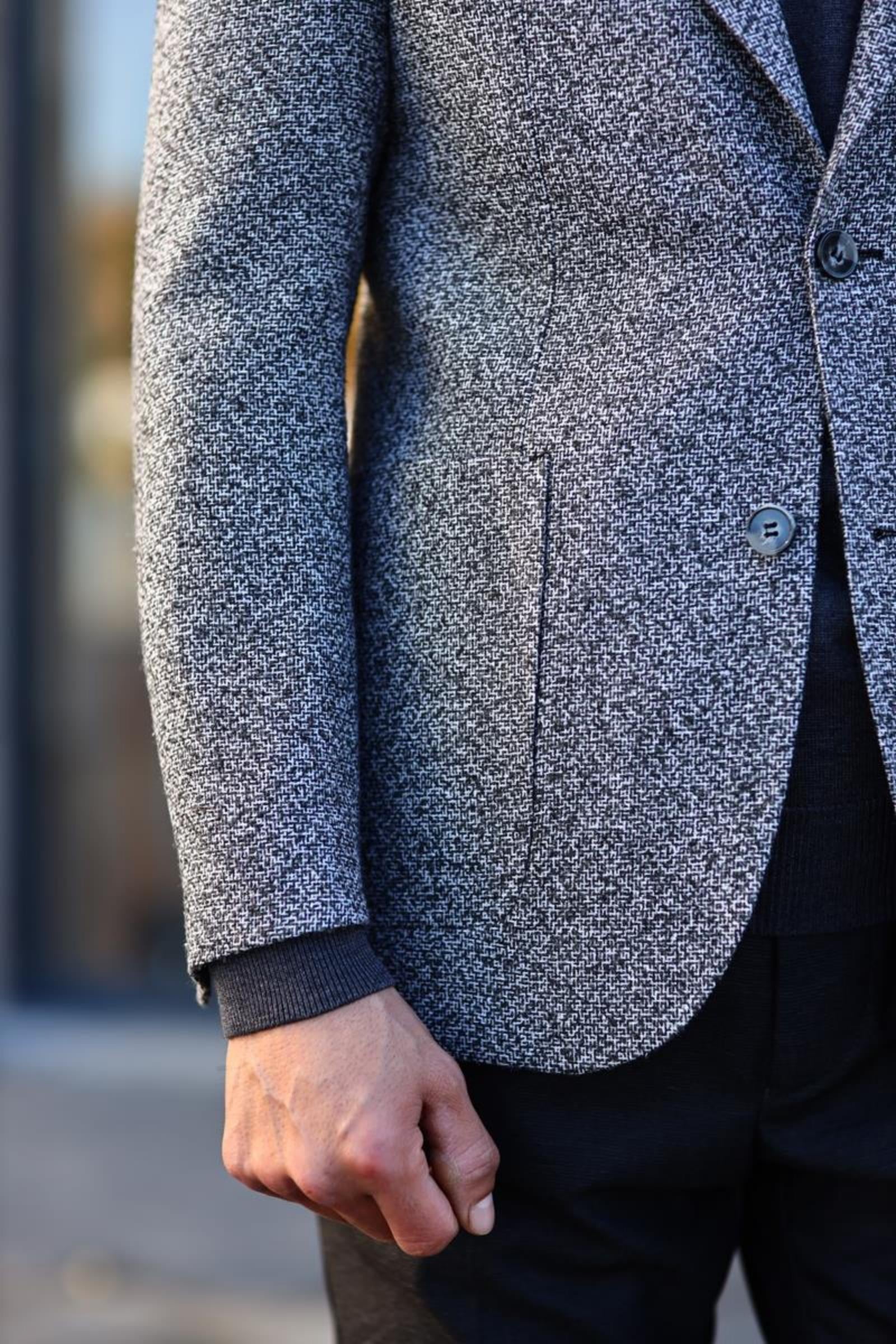 Yüksek Kaliteli Erkek Ceket-KAV5048W