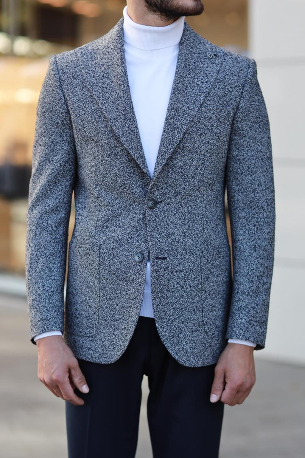 Yüksek Kaliteli Erkek Ceket-KAV5048W