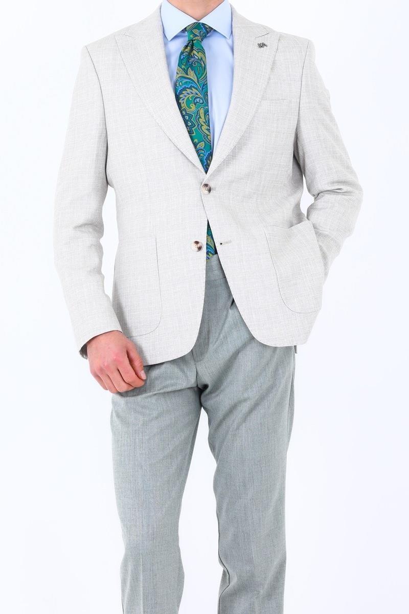 Yumuşak ve Dayanıklı Slim Fit Erkek Ceket-KAW5070S