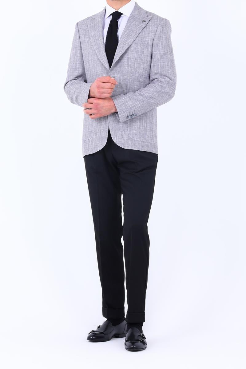 Yumuşak ve Dayanıklı Slim Fit Erkek Ceket-KAW5070S