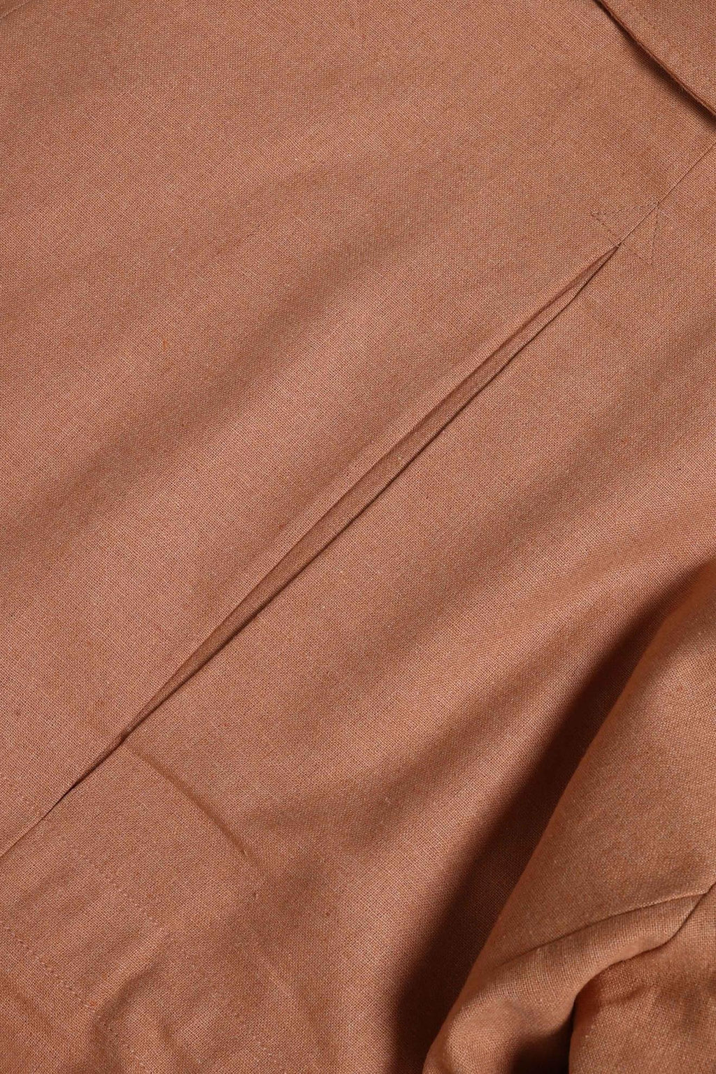 Zarif Keten Safari Erkek Ceket-GKV5495S